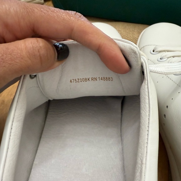 COPY - Lola Cruz Crystal Smiley Sneakers - Picture 9 of 9